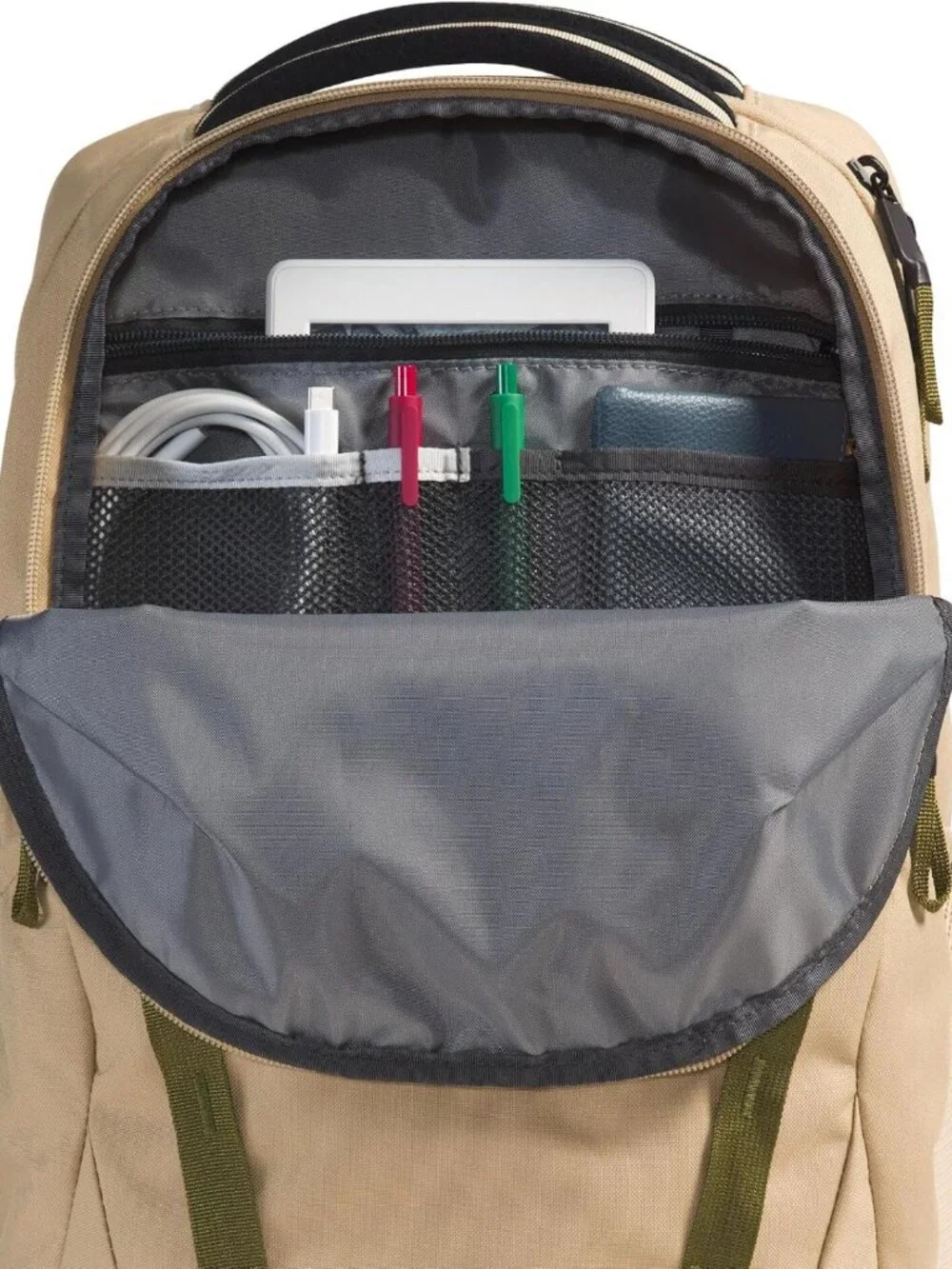 Everyday Laptop Backpack, Khaki Stone, Stylish & Durable, Perfect for School
